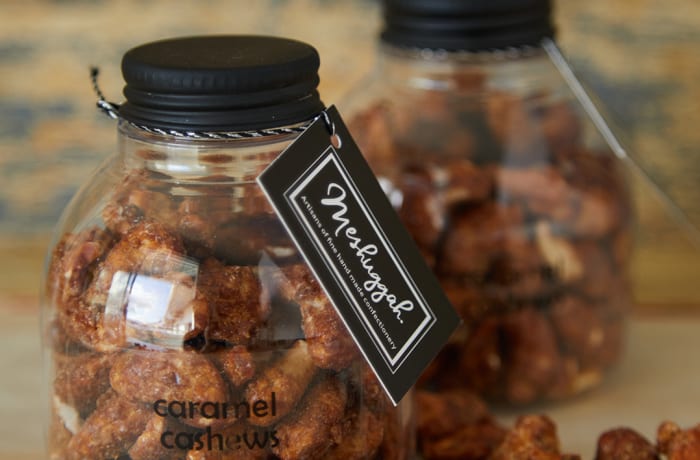 Meshuggah Sweets Caramel Cashews Gift Jar image