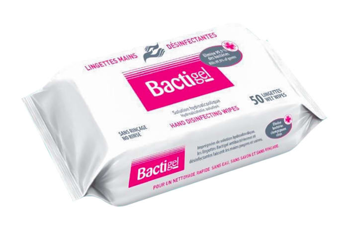 Bactigel Disinfecting Hand Wipes  image