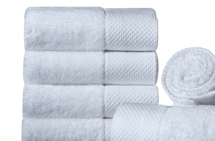 Bath towel white 500g - Model BT-01 image