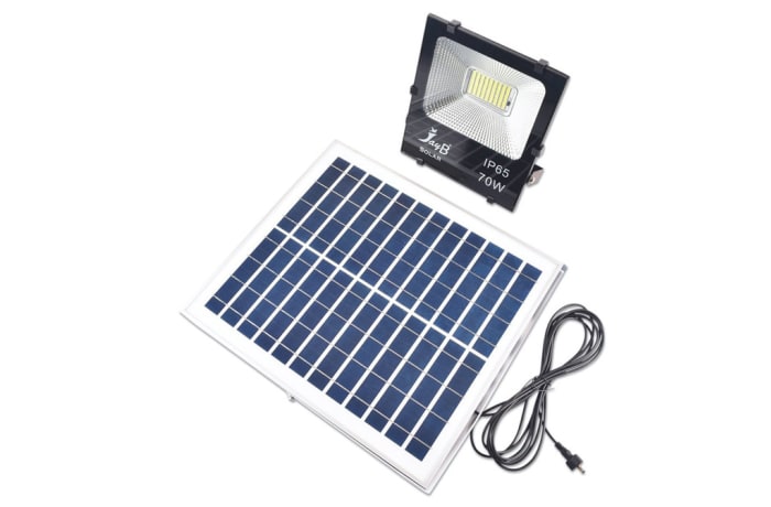 70w L.E.D Solar Flood Light Kit image