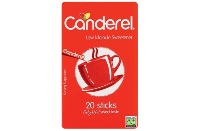 Canderel  Low Calorie Coffee & Tea Sweetener  20 Granular Sachets image