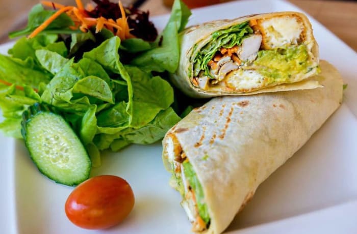 Chicken & Halloumi Wrap - K150 image