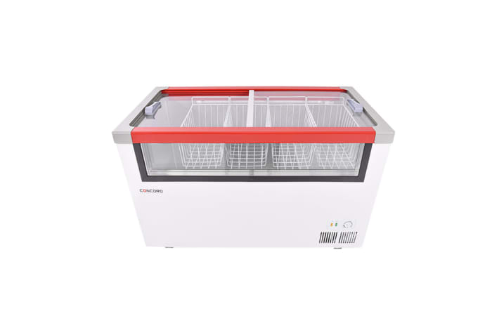 Commercial Small Glass Top Chest Freezer image