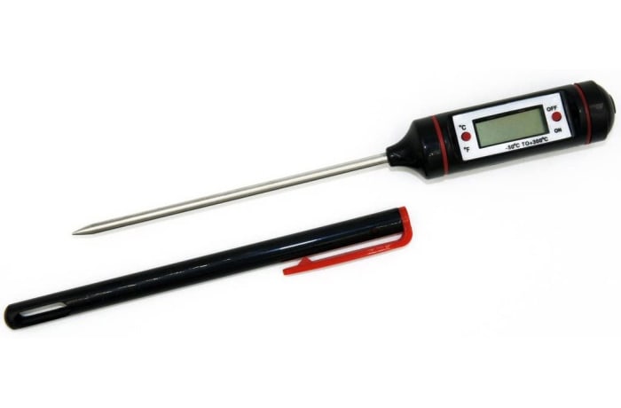 Digital Thermometer  with Stainless Steel Sensor Probe  image