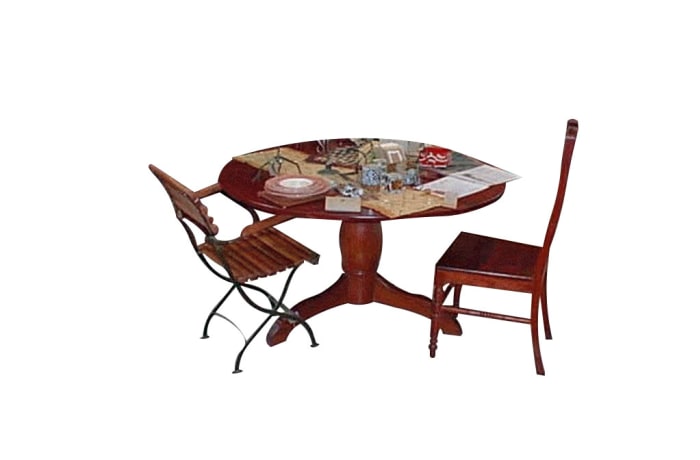 Dining table - 6-seater round image