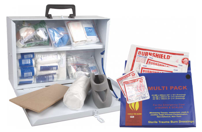 First Aid Kit  Factory Warehouse Industrial Metal Box image