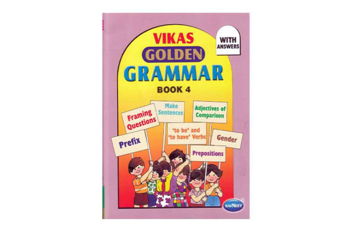 Vikas  Golden Grammar  Book 4 image