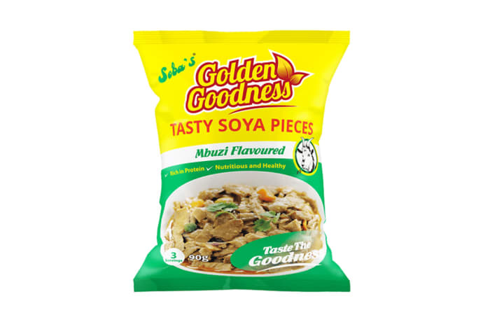  Golden Goodness  Tasty Soya Pieces   Mbuzi 20 X 90g image