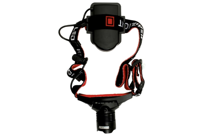 Headlight Pro Torch Led 3w 3aaa Qualilite  Al/Abs-Bk image