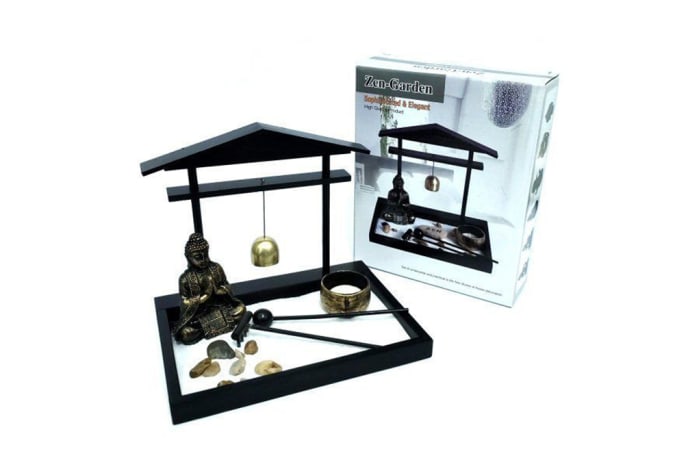 Buddha Zen Garden with Bell image