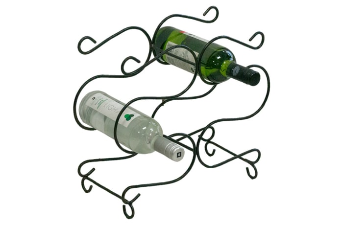 Storage Holders & Racks -Thin curled round bar Wine Rack image