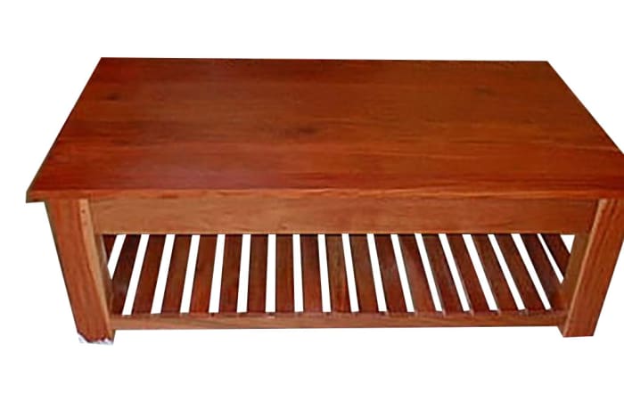 Large Coffee table lower slats image