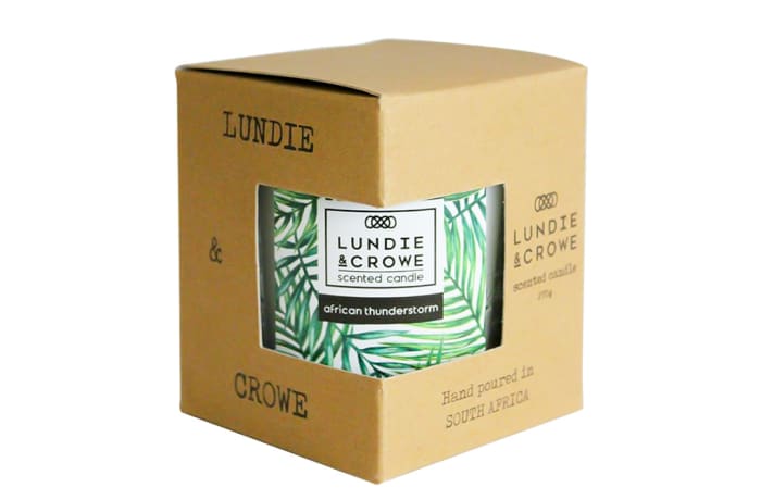 Lundie & Crowe Scented Candle - African Thunderstorm image