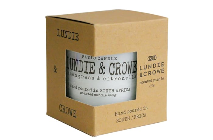 Lundie & Crowe Scented Candle - Lemongrass & Citronella image