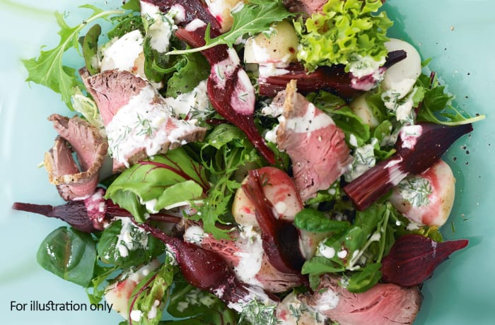 Roast Beef and Beetroot Salad - K155 image