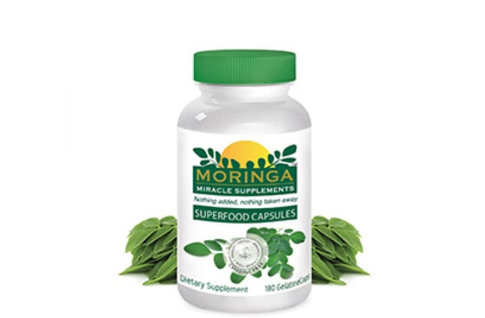 Herb Extract 180 Moringa Superfood Capsules image