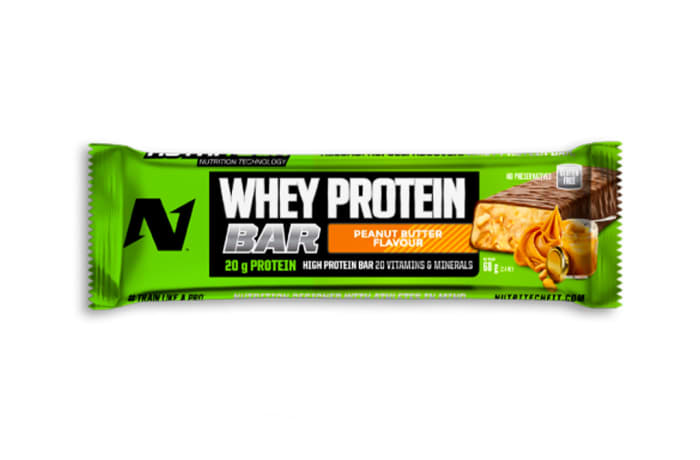 Nutritech Whey  Vitamins & Minerals Protein Bar Peanut Butter Flavour  image