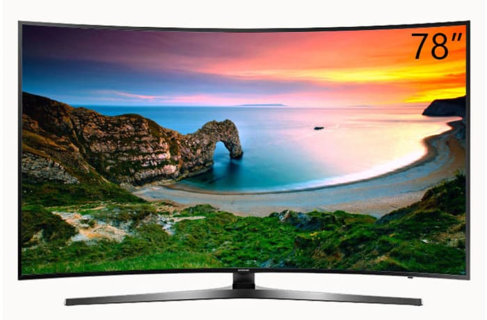 Curved TV - Sumsung 78inch Curved HDR 4K television - UA78KU6900JXXZ image