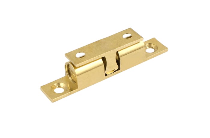 Double Ball Brass Door Catch  image