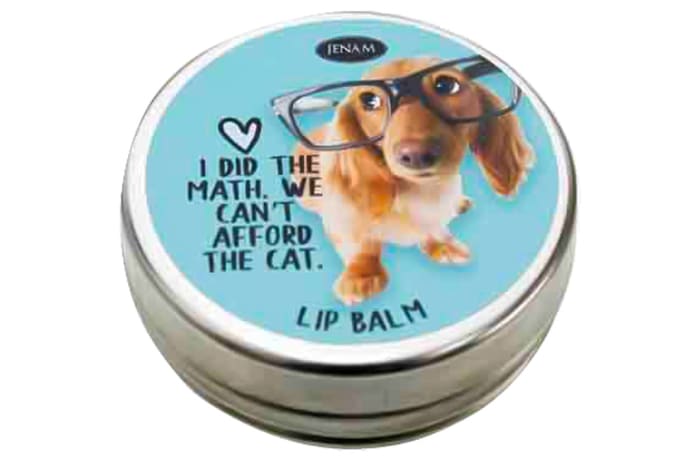 Pet Thoughts   Lip Balm - I Did the Math, We Can't Afford the Cat image