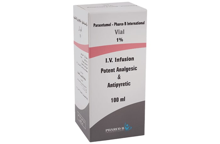 Paracetamol  1% I.V. Intravenous Infusion Potent Analgesic & Antipyretic  100ml image