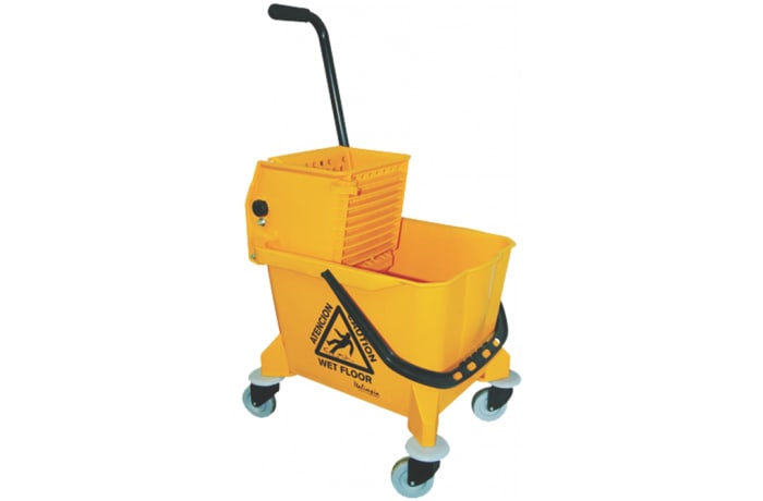 Tolley Mop Bucket & Wringer Yellow   30 Litre image