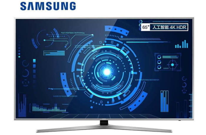 Smart TV Samsung 65-inch 4K Ultra HD HDR I Large Screen Network IoT LCD TV Silver - UA65MUF70AJXXZ image