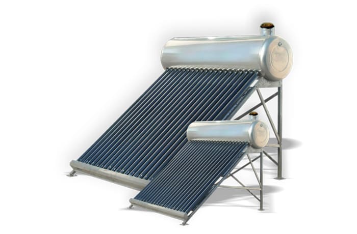 Solar Geyser Evacuated Tube Gravity  All Stainless Steel image