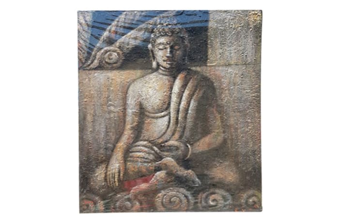 Buddha Oil Painting on Canvas image