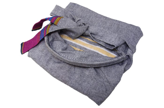 Kikoy Grey Dressing Gown image