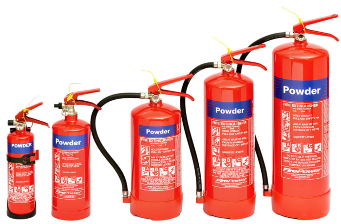 Portable Fire Fighting Equipment - Dry Chemical Powder Fire Extinguisers image