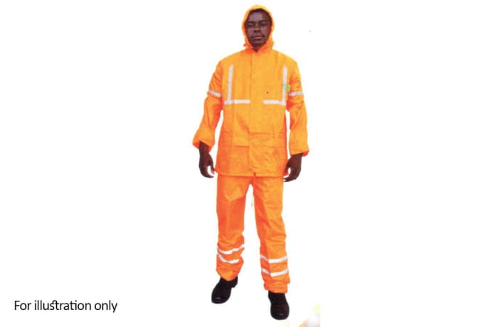  Water Proof Clothing - Hi Vis rain suits, Orange image