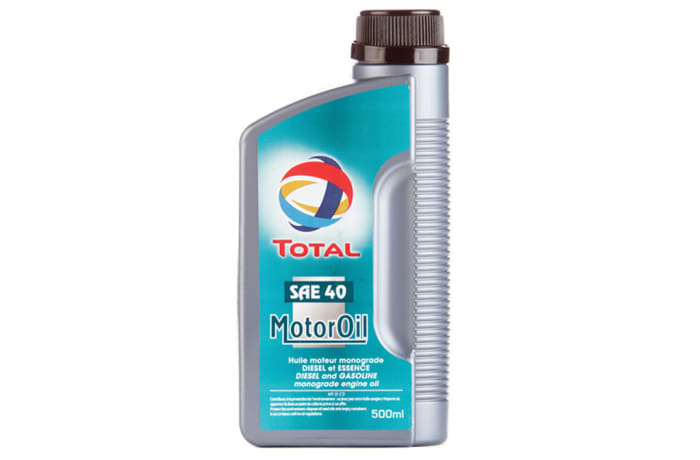 Total S.A.E 40 Monograde Engine Motor Oil image