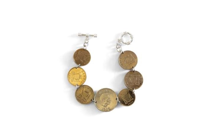 Trio coin bracelet  image