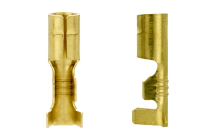 Crimping Terminals, Brass Terminals   Uninsulated Bullet - Male/Female :  Uulf4 image