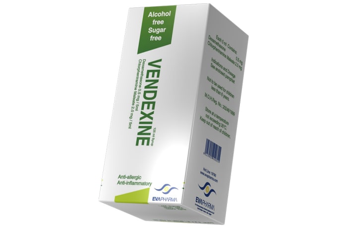 Vendexine  Antiallergic & anti-Inflammatory Syrup  125ml image