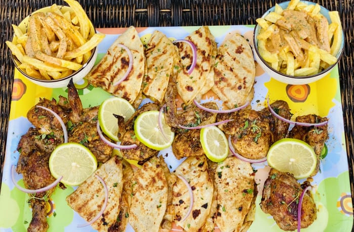 Chicken Wings & Quesadillas Platter image