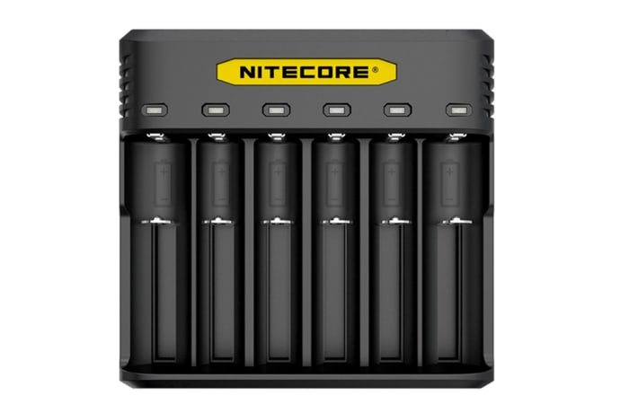 Nitecore Q6 6 Bay Battery Charger image