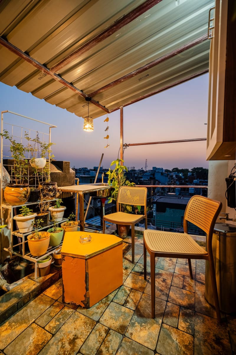 Sunshine Terrace Penthouse — Penthouse in Cr Park, South Delhi (photo 5)