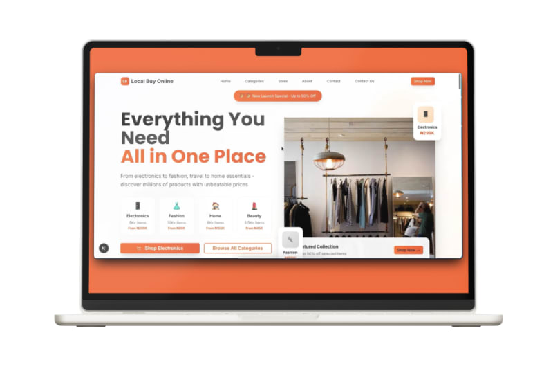Startup E-Commerce Solution