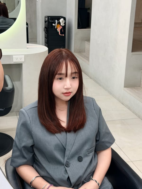質感紅棕色