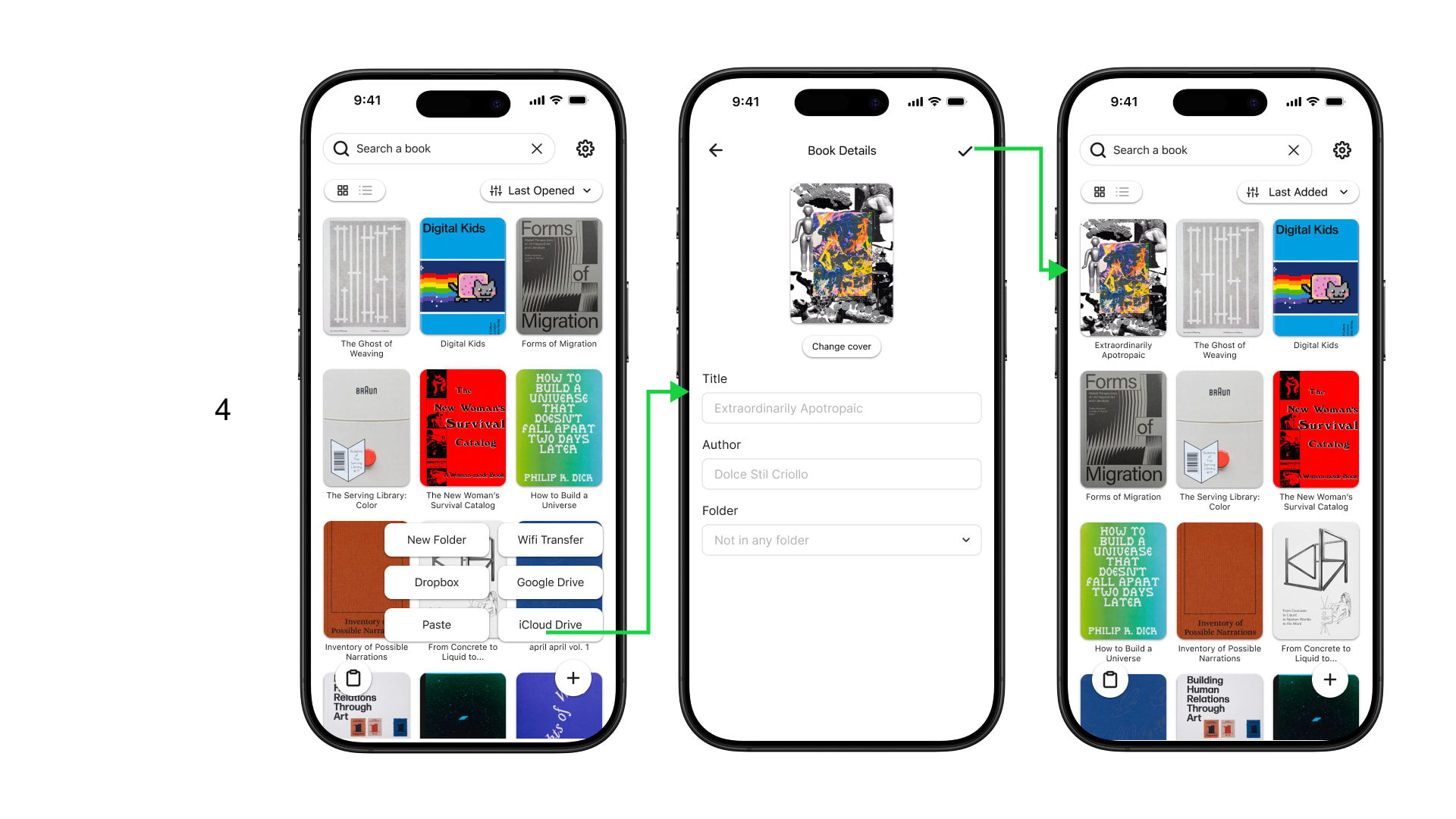 Readery iteration screen four
