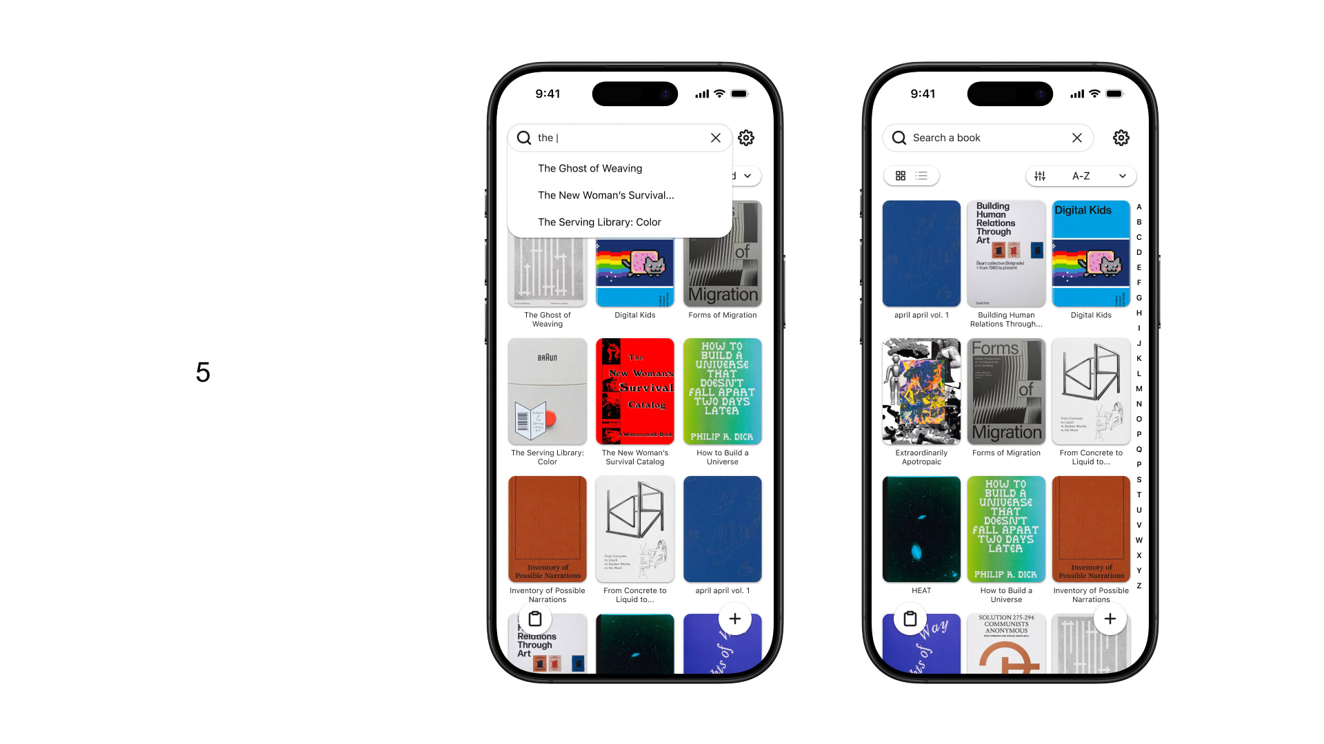 Readery iteration screen five