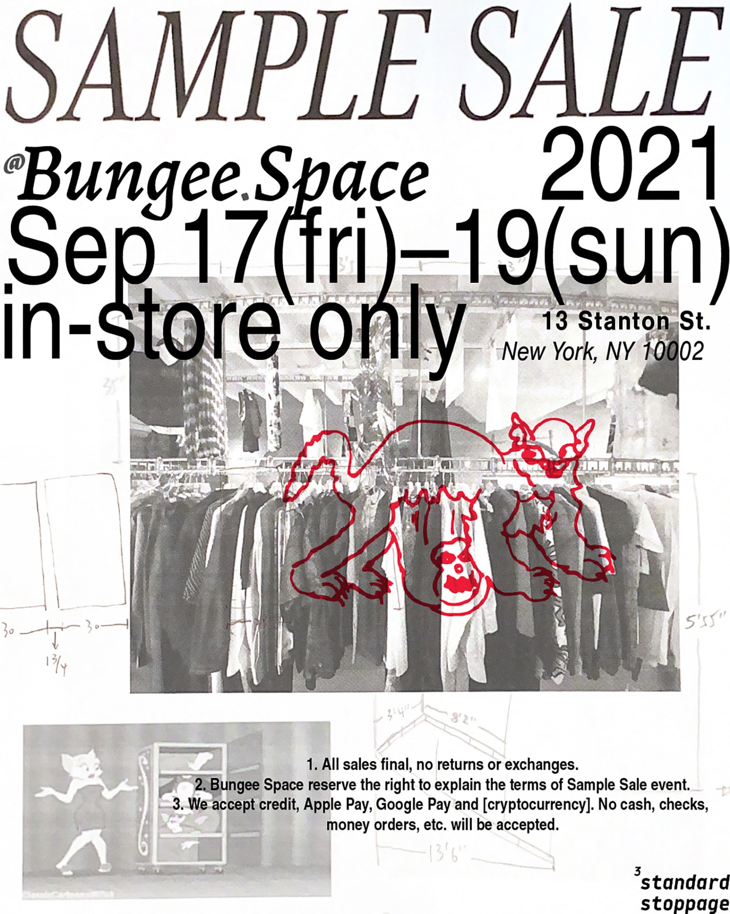 Sample sale