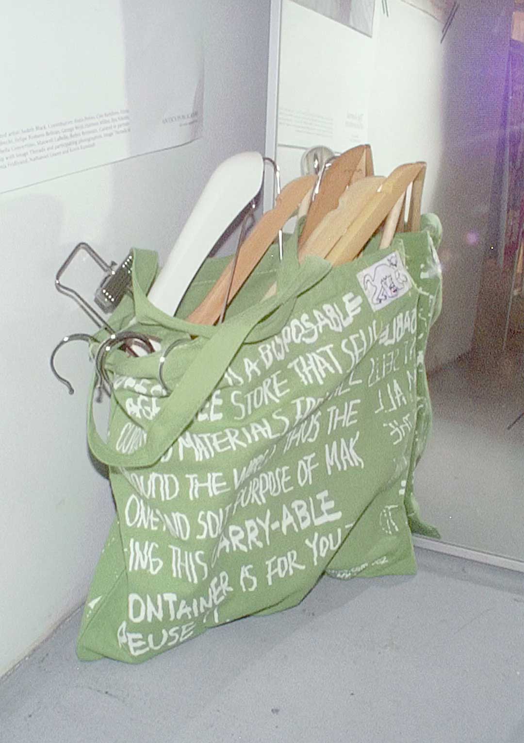 Package-Free cilantro tote, view 1