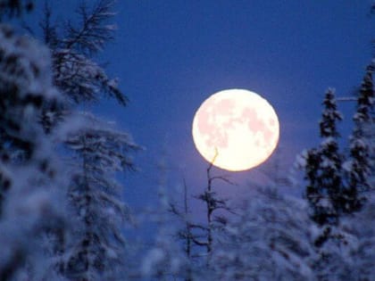 Вечером 16 февраля над землей взойдет Снежная Луна
