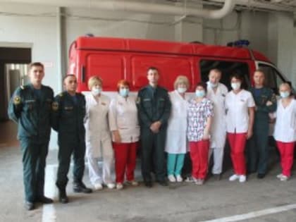 В Тольятти сотрудники сотрудники МЧС стали донорами крови