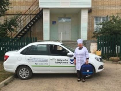 Медработники в отдаленных селах Шенталинского района выезжают к пациентам на новых автомобилях