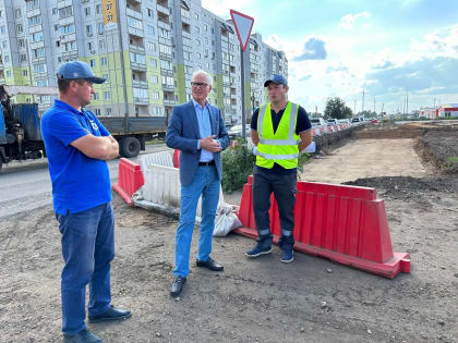 Ренц рассказал о продолжении реконструкции дороги до Приморского