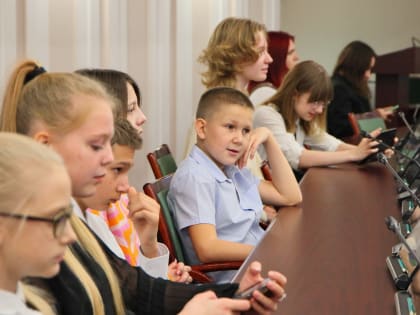 Встреча с детьми-художниками из Самары